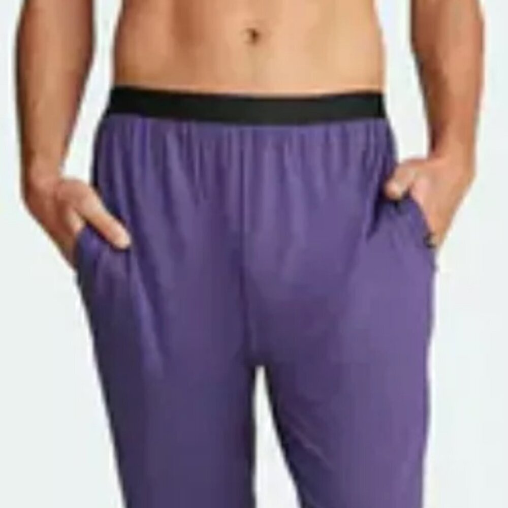 Meundies‎ Men's Purple luxuriously soft Lounge Sleep Pants Size Small